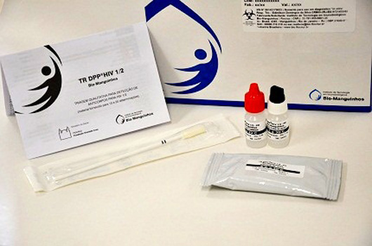 Kit para teste rápido de HIV